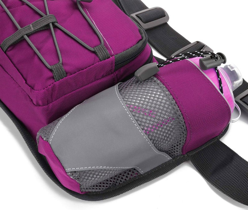 YUOTO Waist Pack with Water Bottle Holder for Running Walking Hiking - Fanny Pack Hydration Belt - Image 3